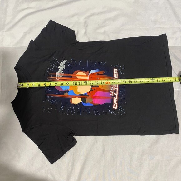 Netflix Black Mirror USS Callister Sci-fi Tv Show Black Graphic Tshirt - S - Picture 4 of 4